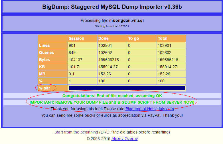 cach import csdl dung luong lon3