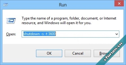 Cách hẹn giờ tắt máy tính laptop win 7 8 8.1 XP nhanh bằng lệnh CMD